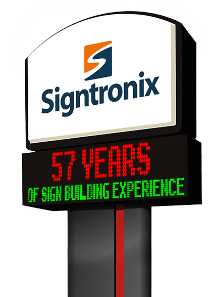 Signtronix Branded Sign